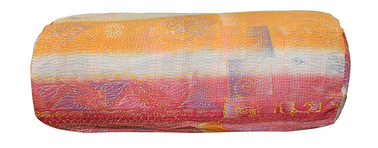 Sari Vintage Kantha Kissen 20*50 cm