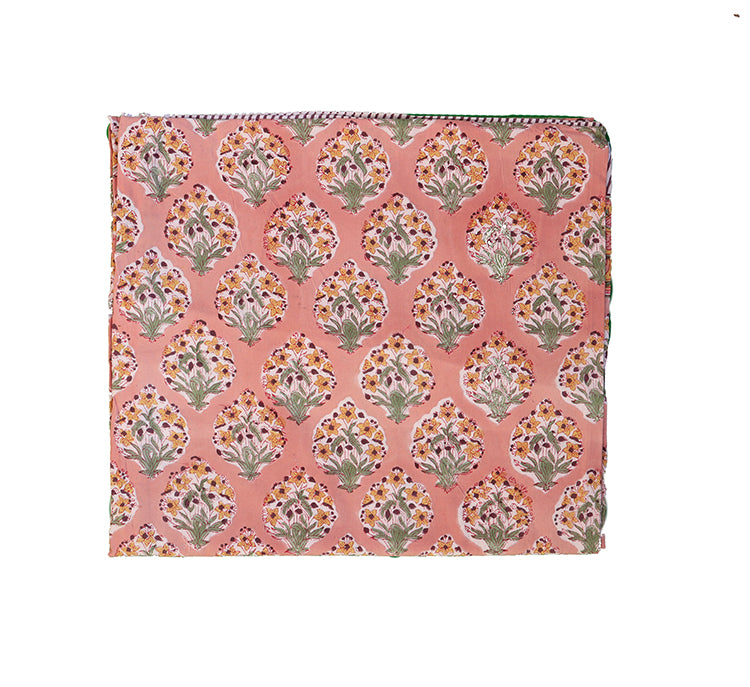 Block print tablecloth 170*350 cm cotton