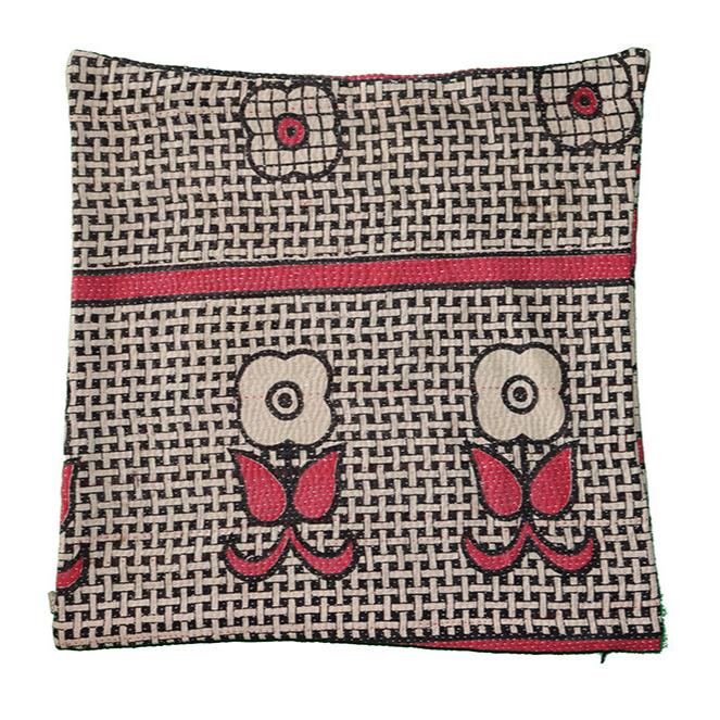 Sari vintage kantha pude 45*45 cm