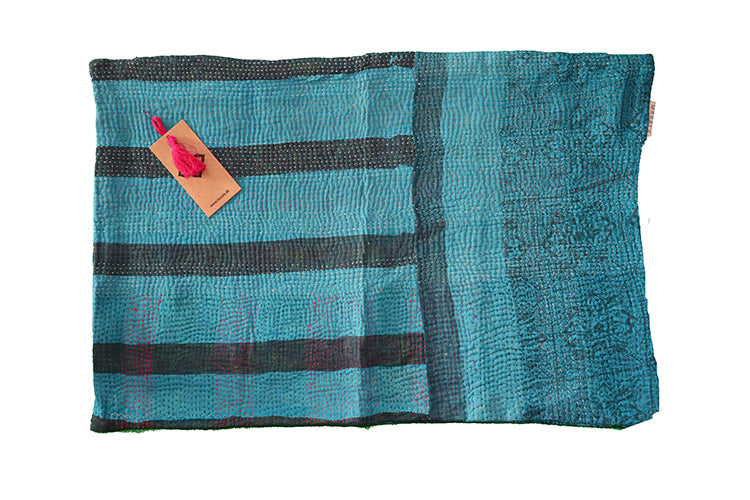 Sari vintage kantha pude 40*60 cm