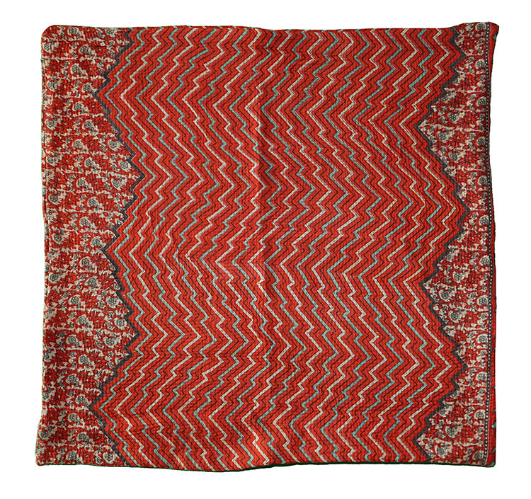 Sari vintage kantha pude 60*60 cm