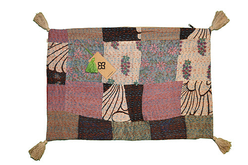 Kantha stonewash pude 40*60 cm, bomuld