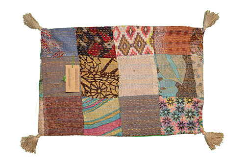 Kantha stonewash pude 40*60 cm, bomuld