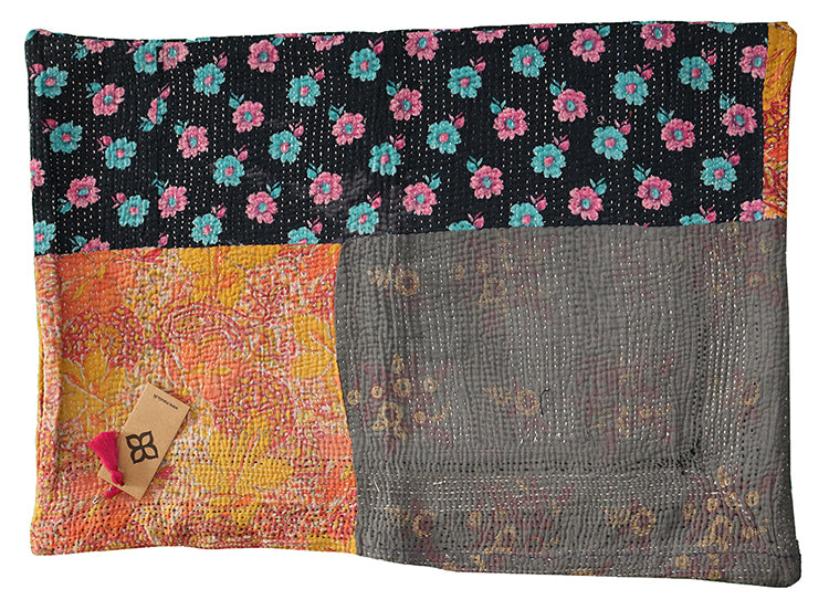 Sari Vintage Kantha Kissen 50*70 cm