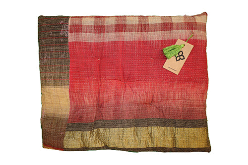 Kantha vintage hynde 45*55 cm bomuld