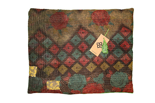 Kantha vintage hynde 45*55 cm bomuld