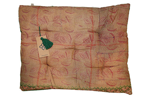 Kantha vintage hynde 45*55 cm bomuld