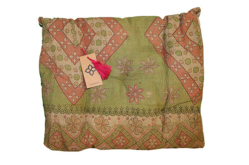 Kantha vintage hynde 45*55 cm bomuld