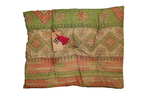 Kantha vintage hynde 45*55 cm bomuld