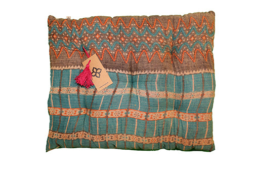 Kantha vintage hynde 45*55 cm bomuld