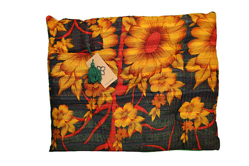 Kantha vintage hynde 45*55 cm bomuld