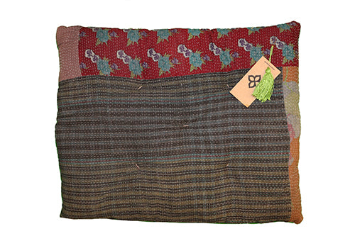Kantha vintage hynde 45*55 cm bomuld