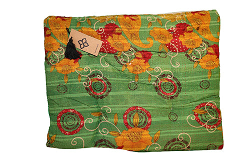 Kantha vintage hynde 45*55 cm bomuld