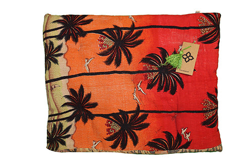 Kantha vintage hynde 45*55 cm bomuld
