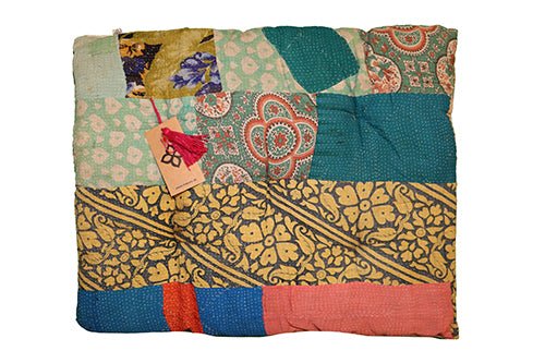 Kantha vintage hynde 45*55 cm bomuld