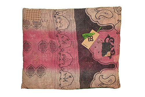 Kantha vintage hynde 45*55 cm bomuld