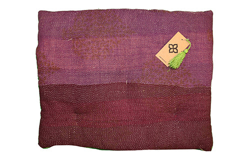 Kantha vintage hynde 45*55 cm bomuld