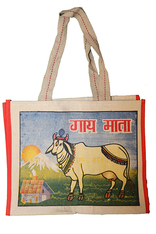 Marked bag kanvas 41*35 cm zebu