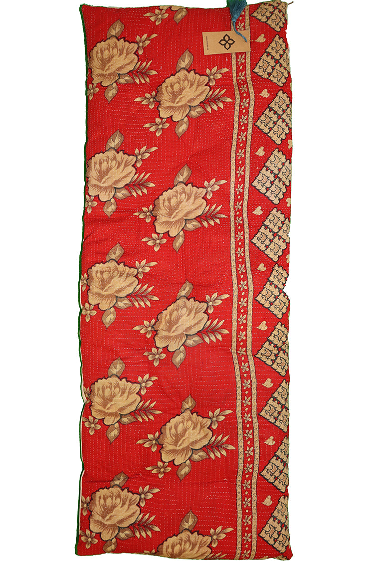 Kantha vintage bænkhynde 45*120 cm bomuld