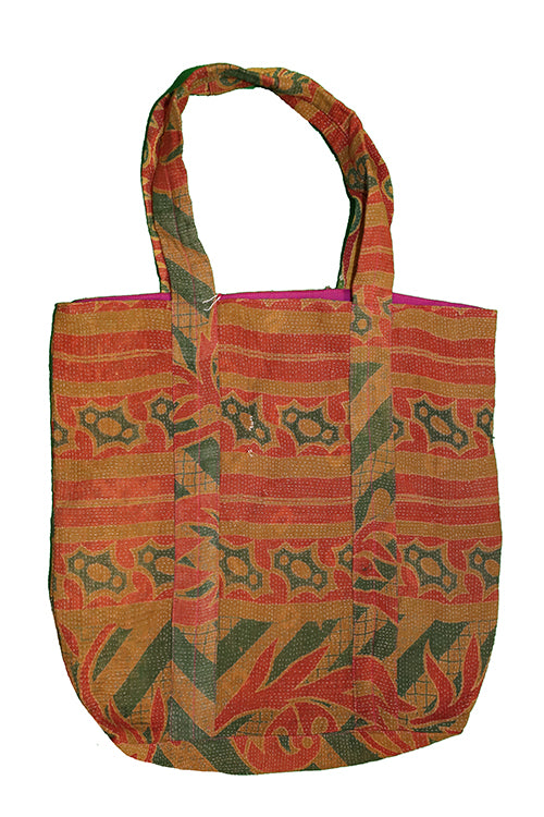 Kantha sari shopper 46*43 cm
