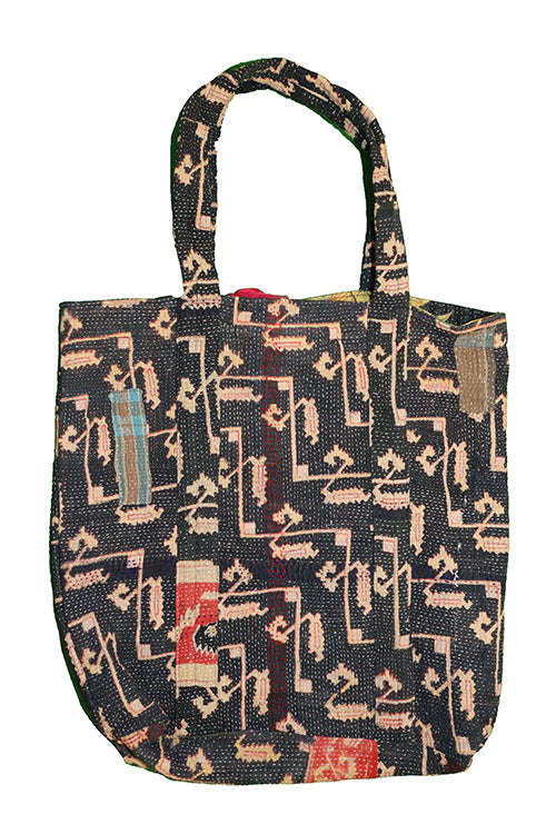 Kantha sari shopper 46*43 cm