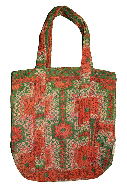 Kantha sari shopper 46*43 cm