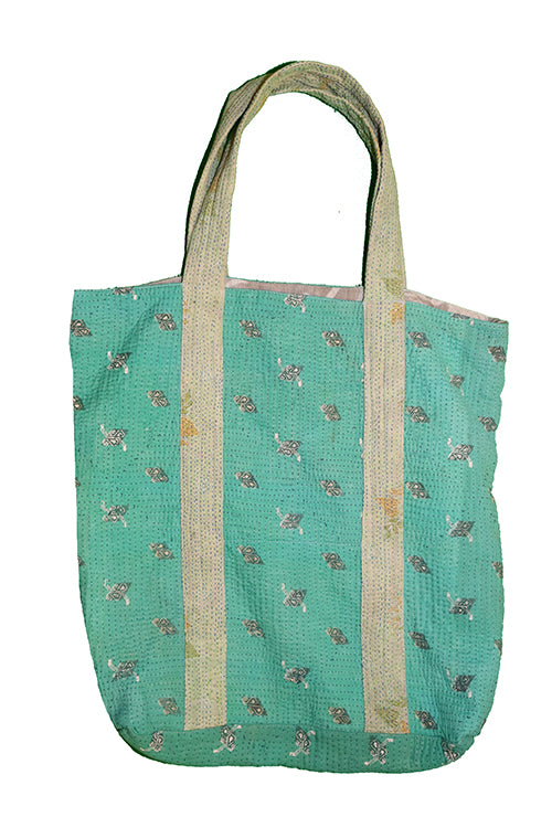 Kantha sari shopper 46*43 cm