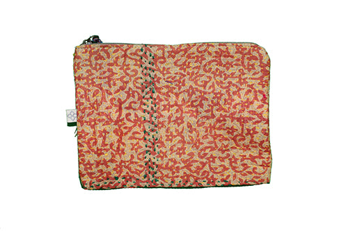 Kantha-Sari-Geldbörse 14*19 cm