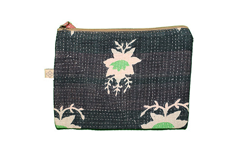Kantha-Sari-Geldbörse 14*19 cm