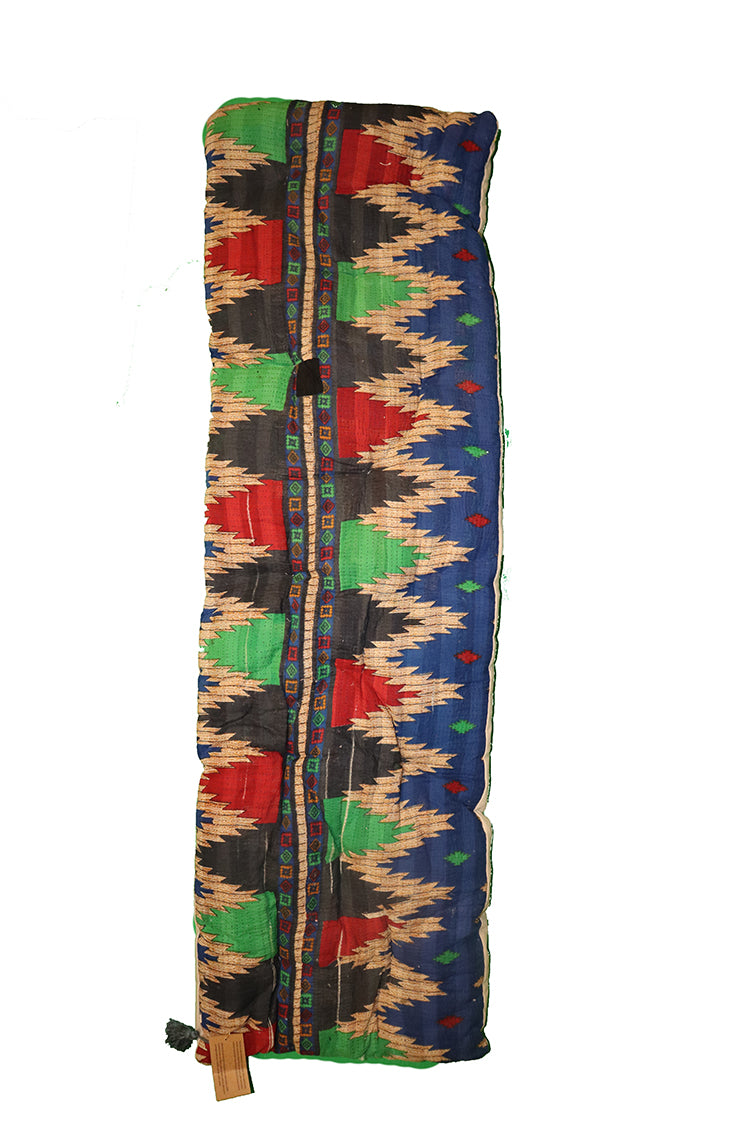 Kantha vintage bænkhynde 45*150 cm bomuld