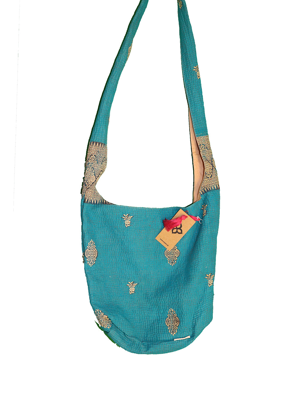 Kantha crossbody bag