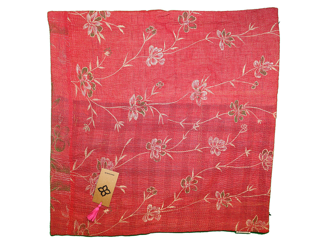 Sari Vintage Kantha Kissen 60*60 cm