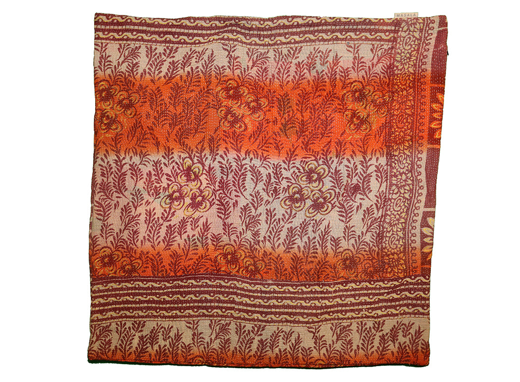 Sari Vintage Kantha Kissen 60*60 cm