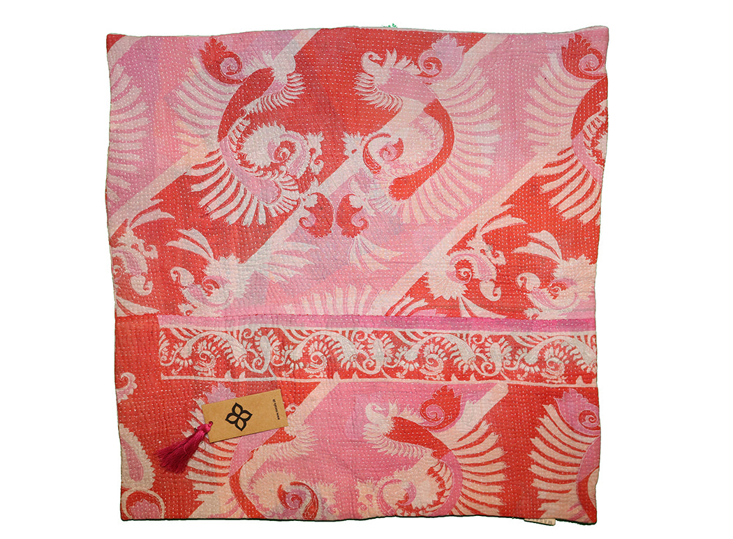Sari Vintage Kantha Kissen 60*60 cm
