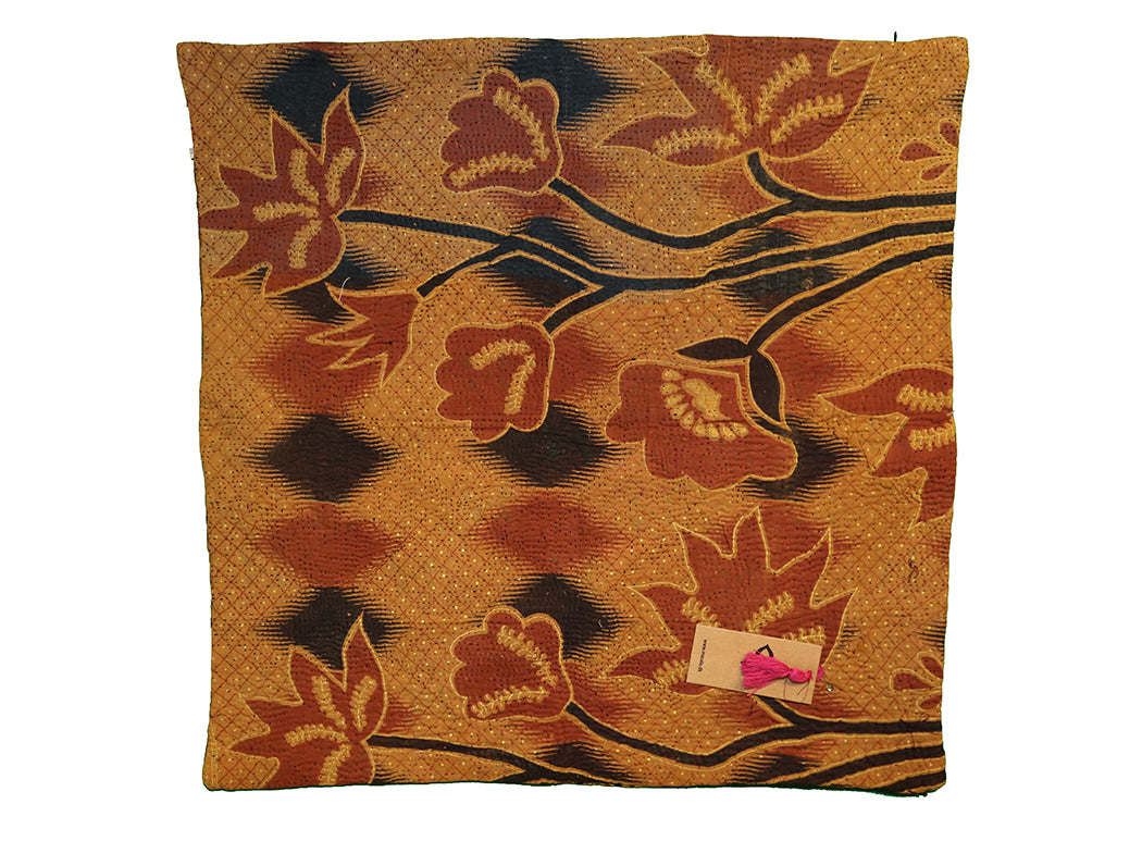 Sari Vintage Kantha Kissen 60*60 cm