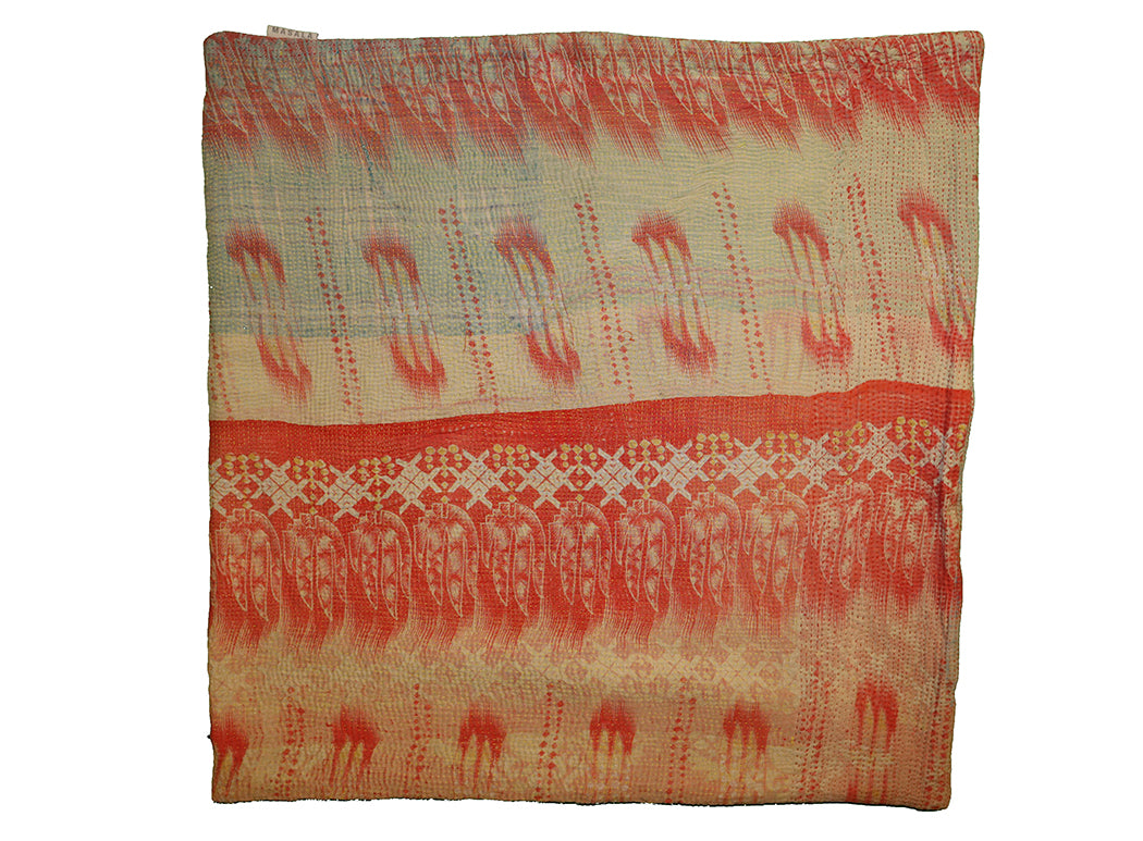 Sari Vintage Kantha Kissen 60*60 cm