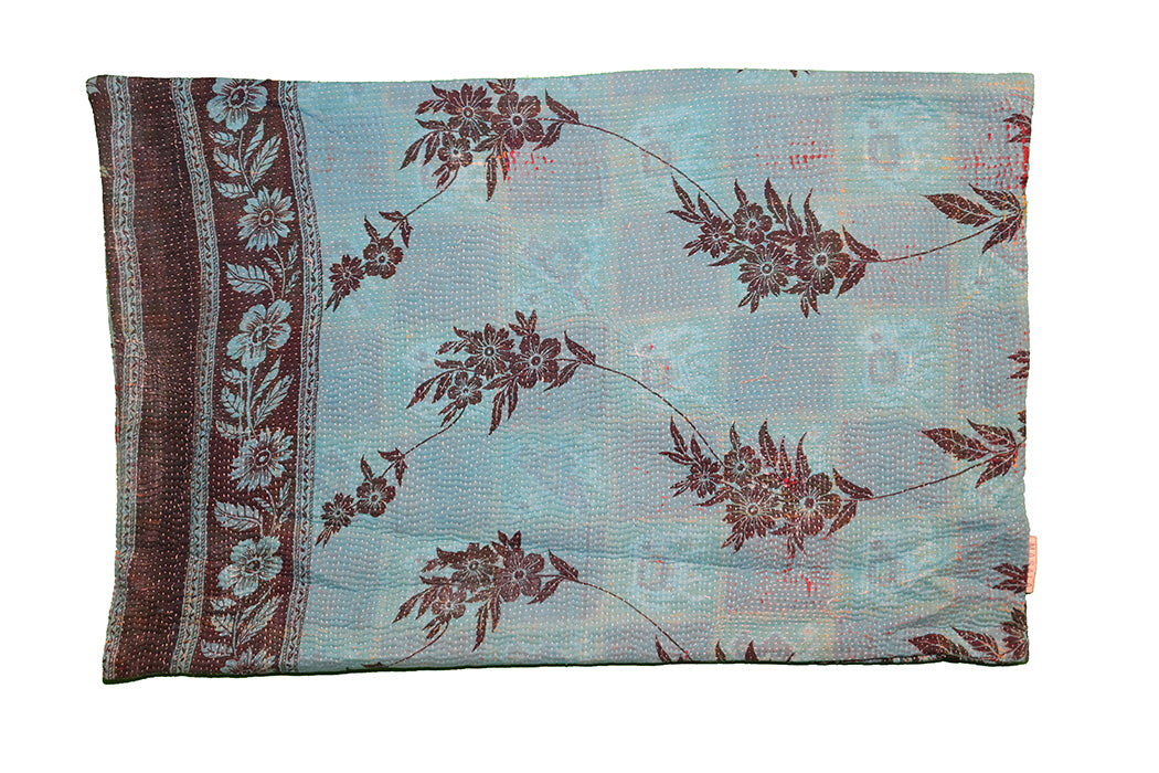 Sari vintage kantha pude 40*60 cm