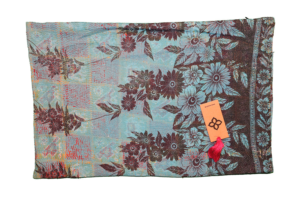 Sari vintage kantha pude 40*60 cm