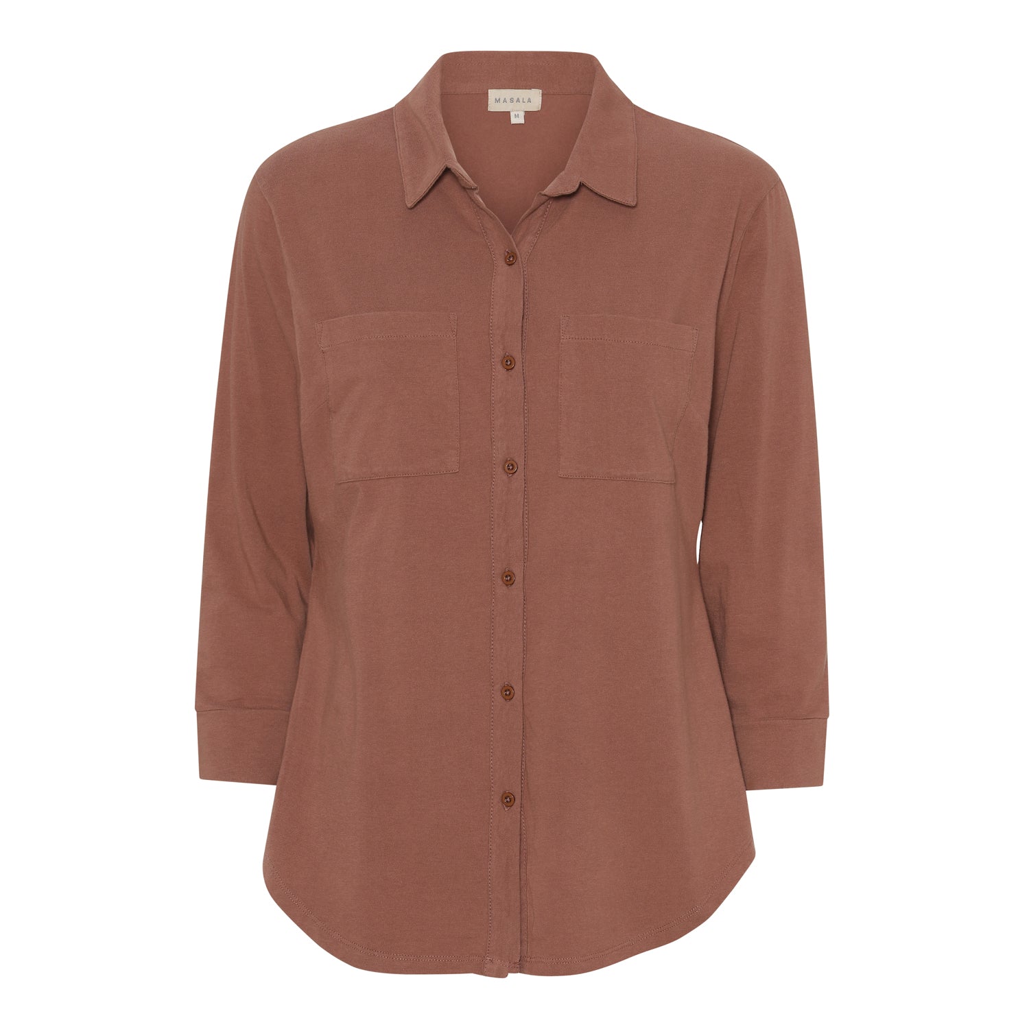 Jenna skjorte bomuld jersey organic