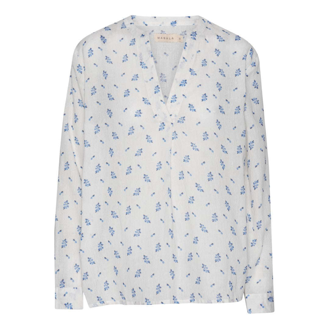 Bonia shirt cotton gauze organic