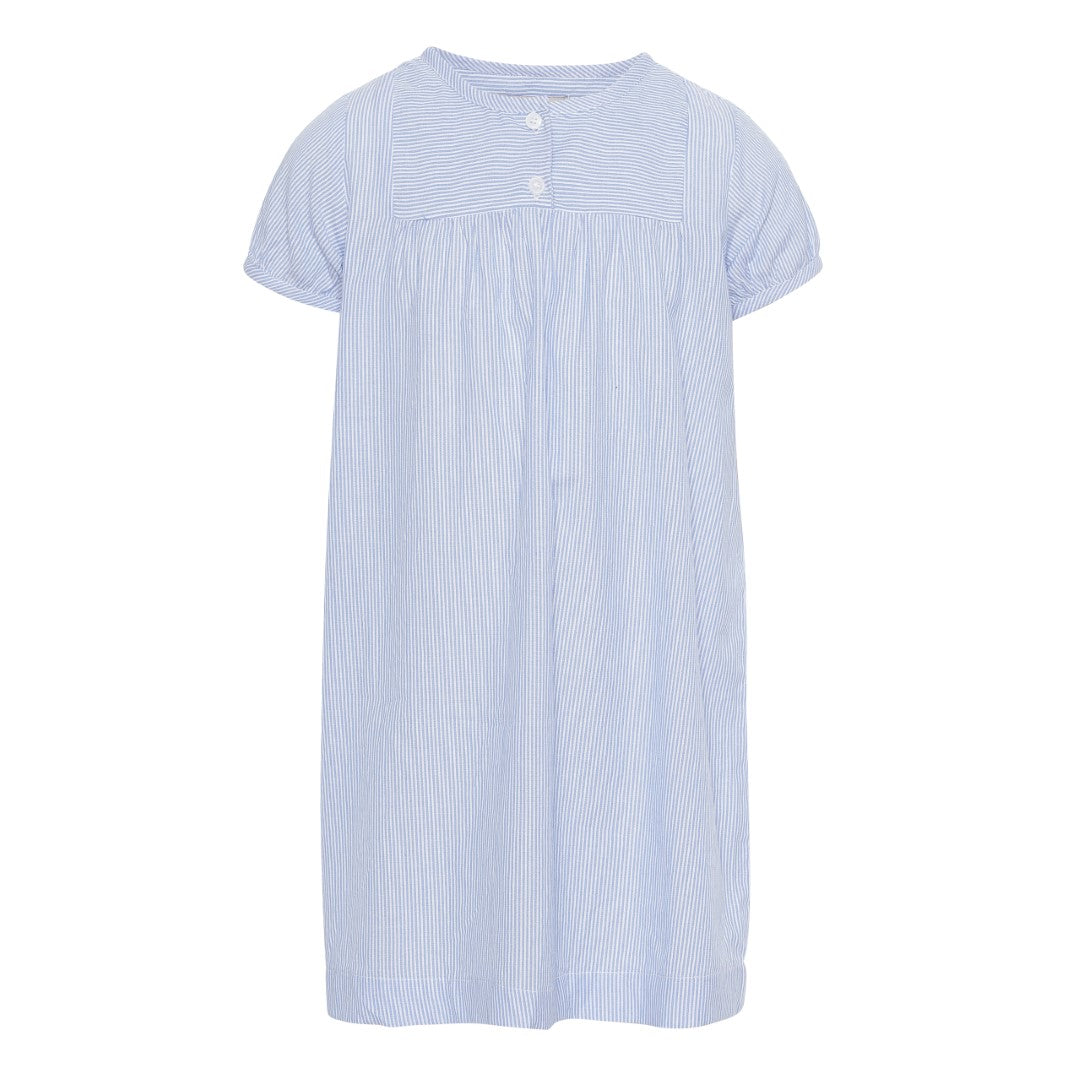 Nora girl dress stripe organic