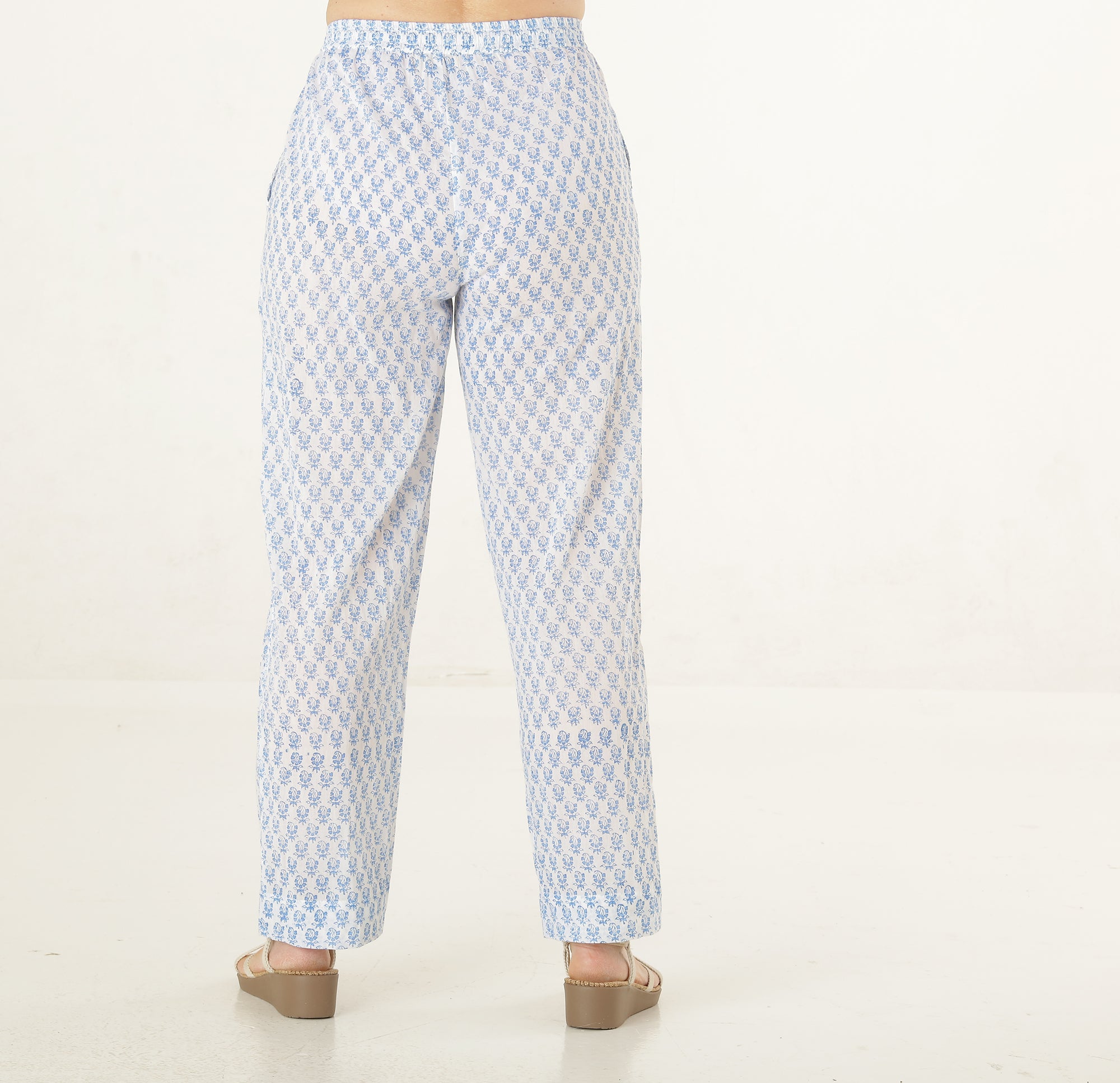 Panta pants cotton block print