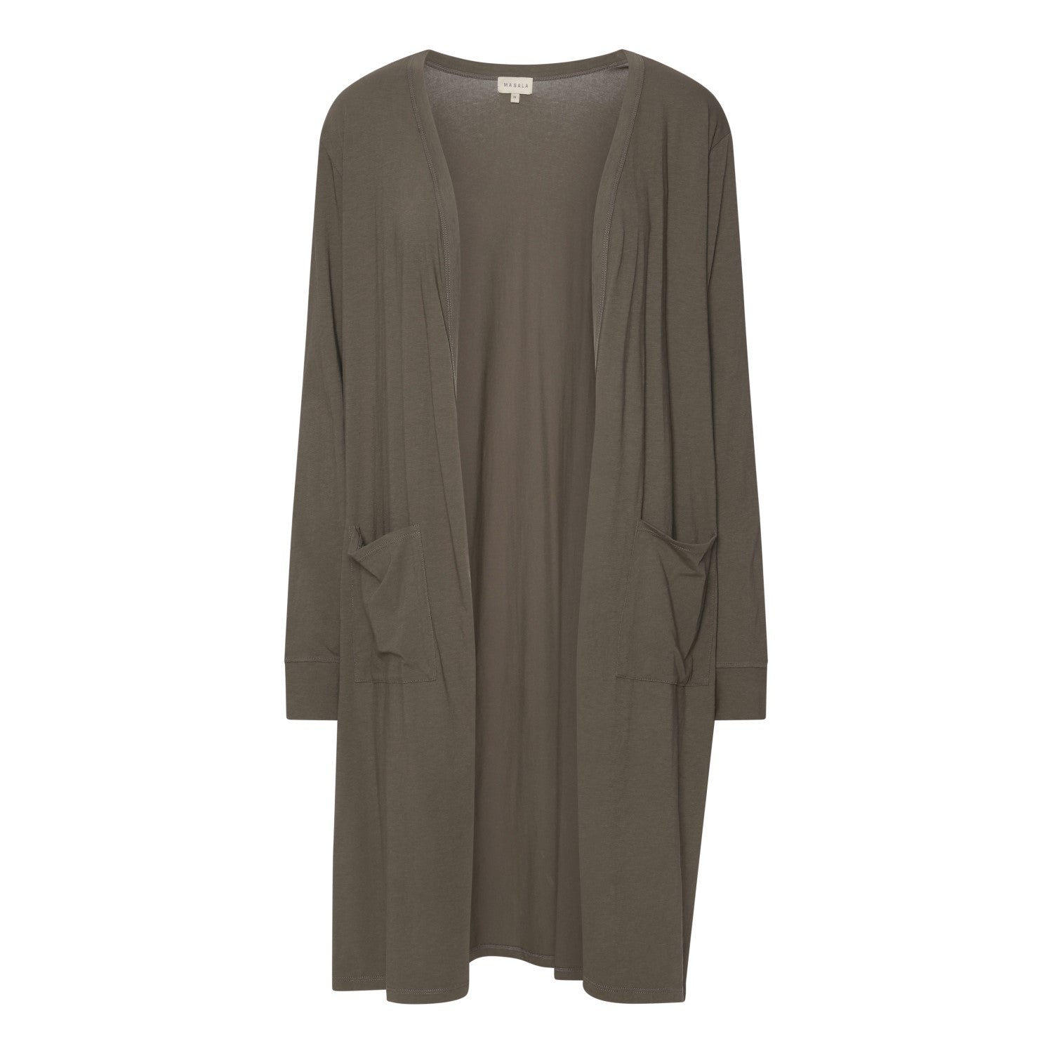 Robe cardigan cotton jersey organic