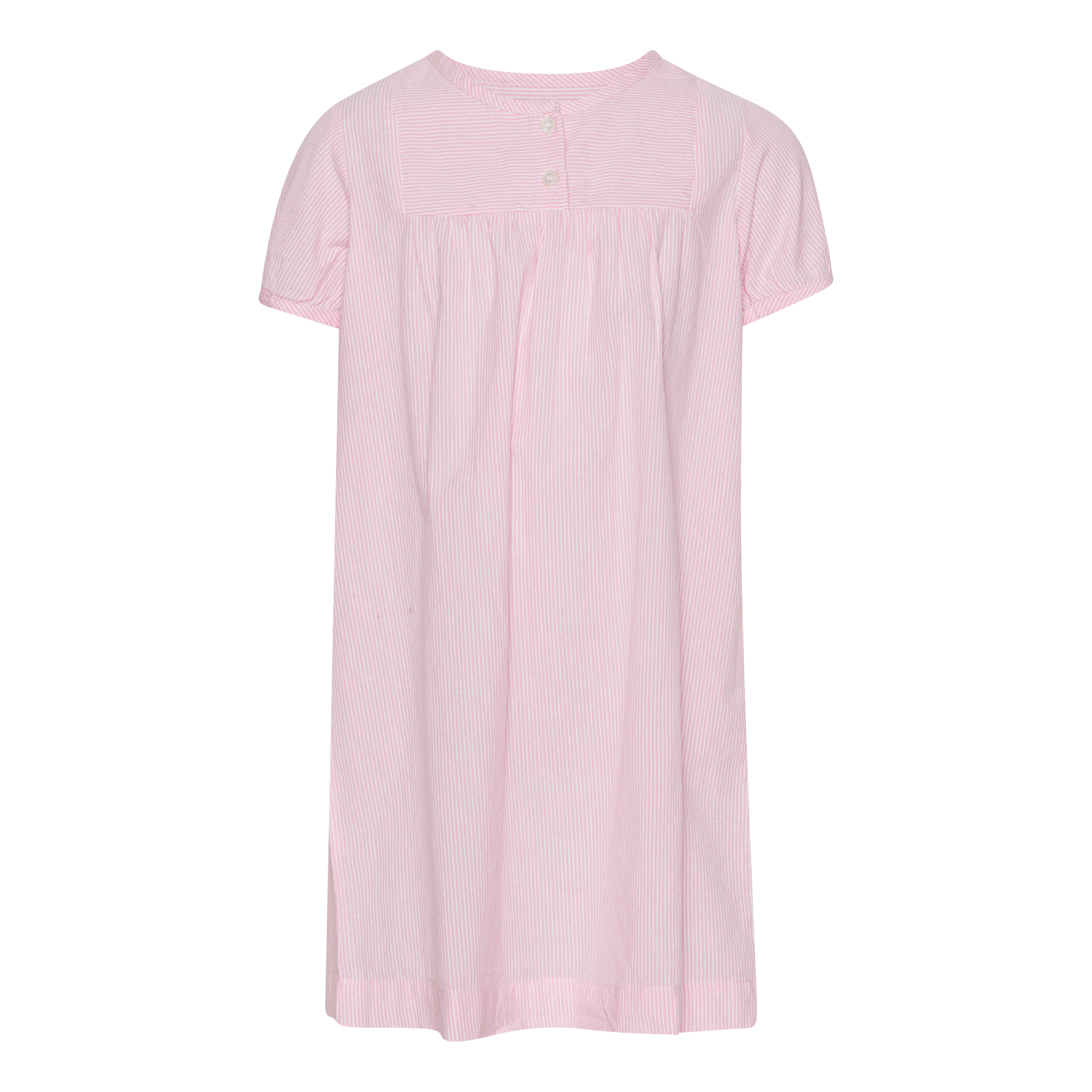 Nora girl dress stripe organic