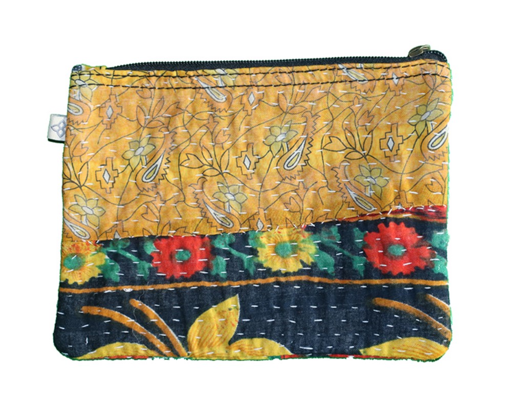 Kantha sari pung 14*19 cm