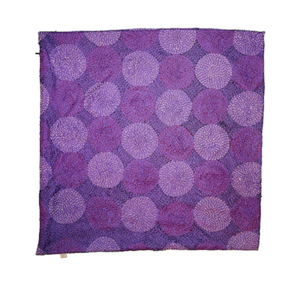 Kantha vintage silke pude 45*45 cm