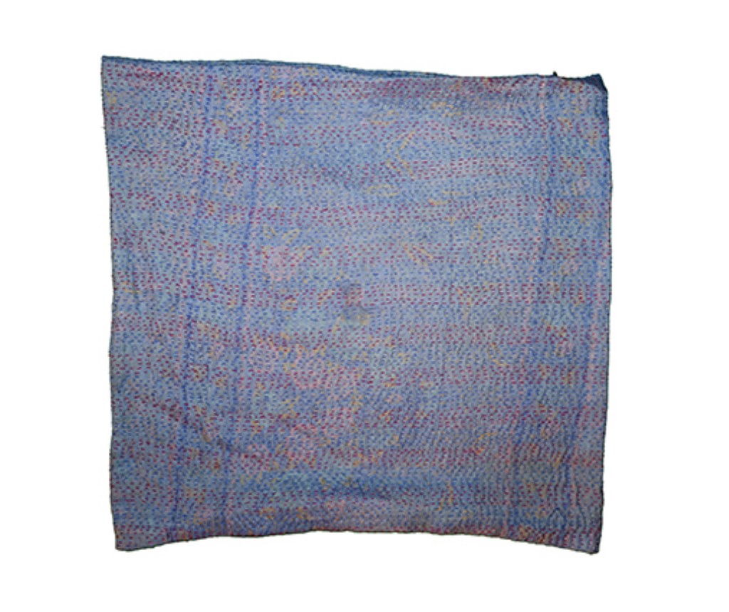 Kantha vintage silke pude 45*45 cm