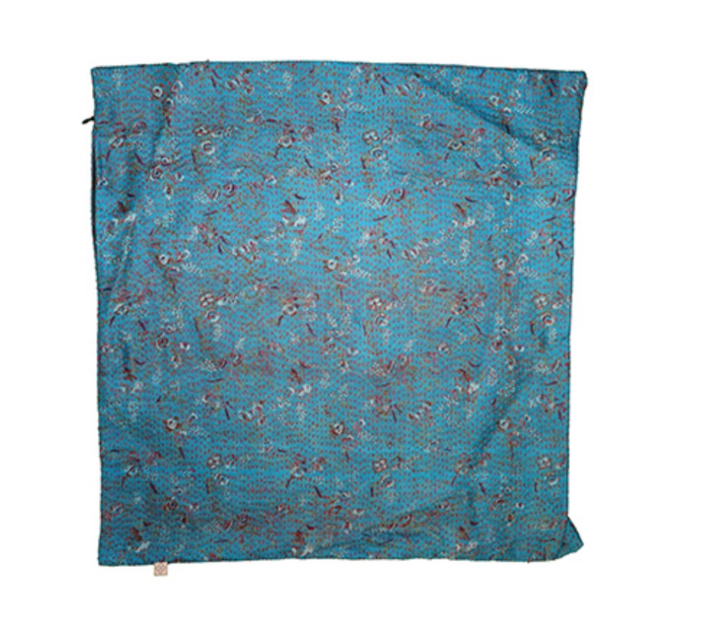 Kantha vintage silke pude 45*45 cm