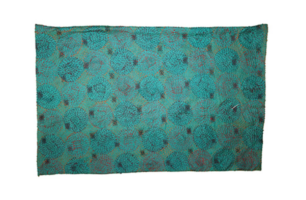 Kantha vintage silke pude 40*60 cm