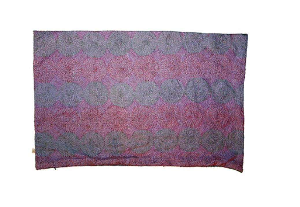 Kantha vintage silke pude 40*60 cm